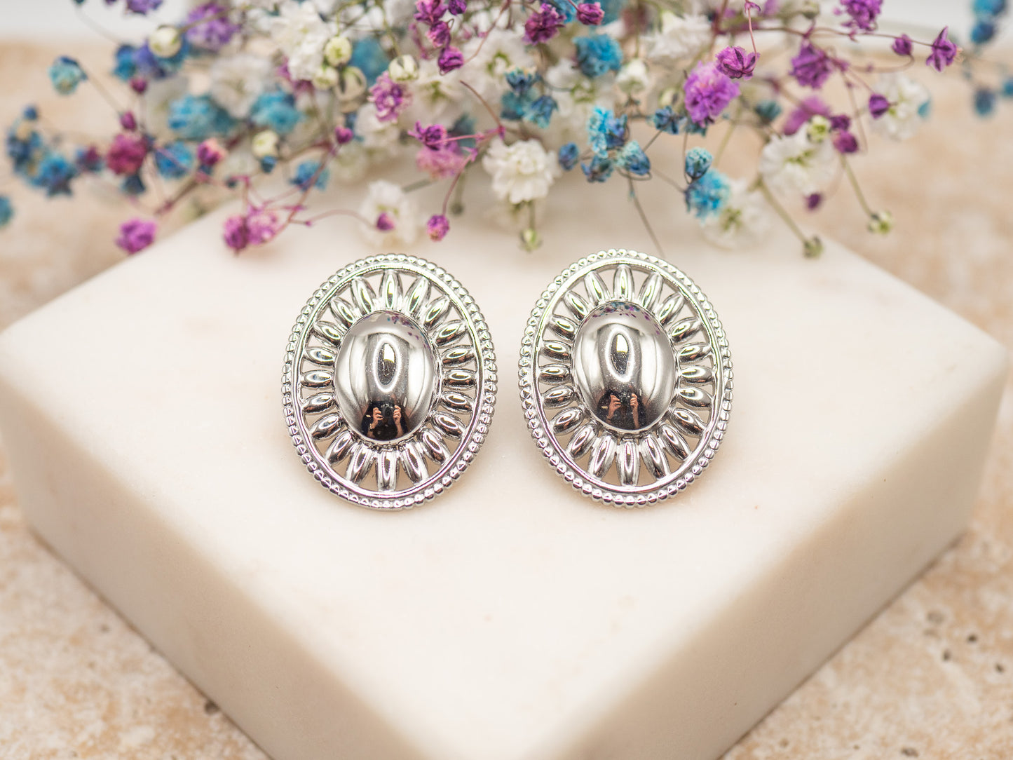 Boucles d'oreilles Silver Rodeo