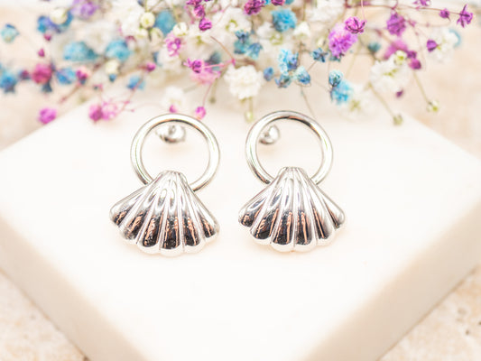 Boucles d'oreilles Seashell Swing