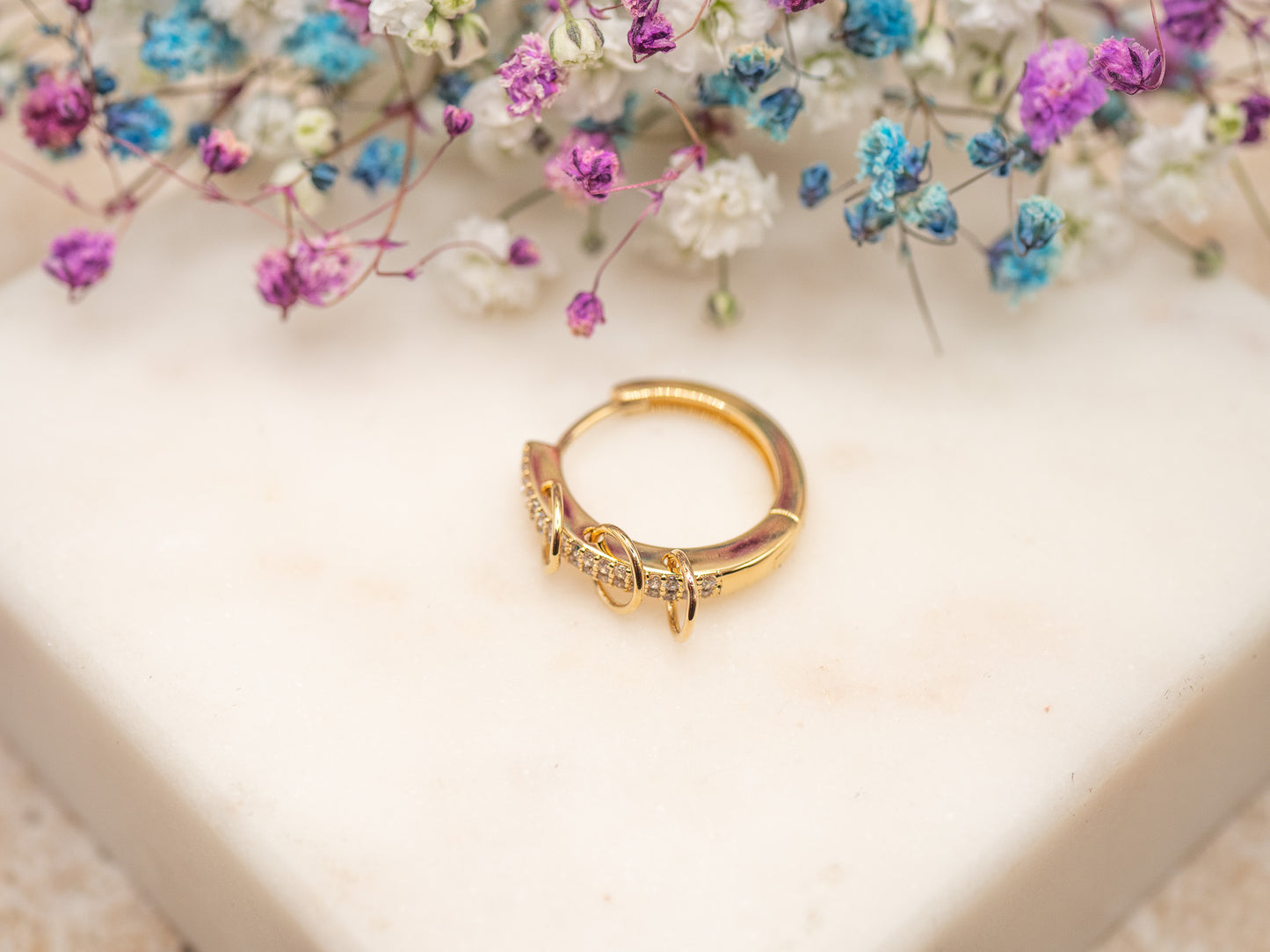 Boucle d'oreille unique Rogue Ringlet