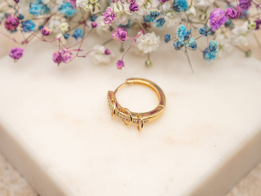 Boucle d'oreille unique Rogue Ringlet