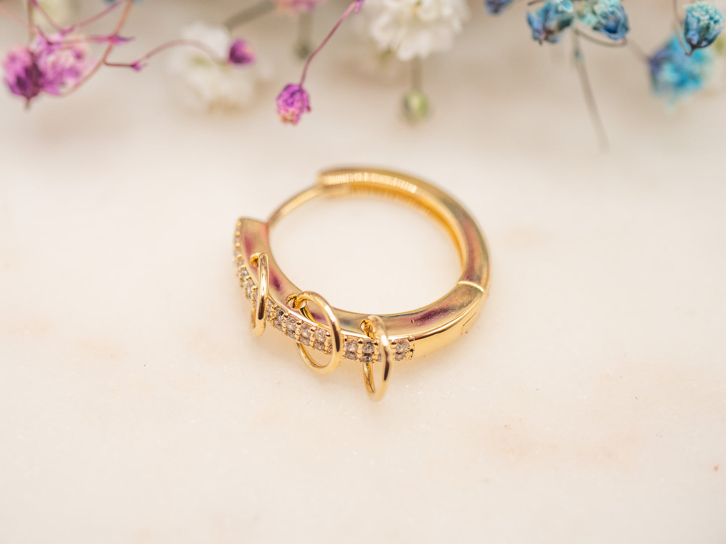 Boucle d'oreille unique Rogue Ringlet