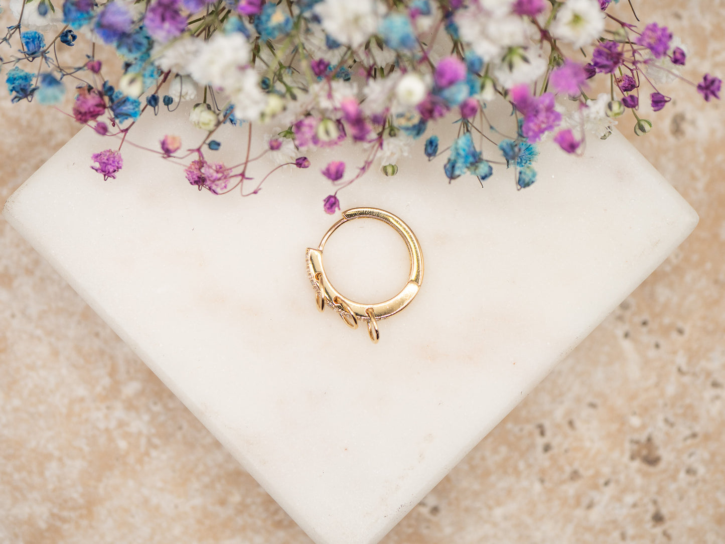 Boucle d'oreille unique Rogue Ringlet