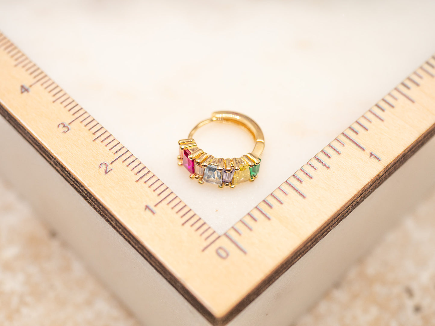 Boucle d'oreille unique Prism Pop