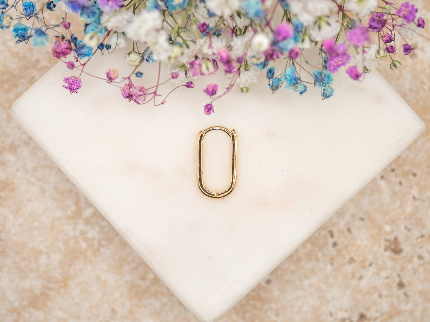 Boucle d'oreille unique Barry