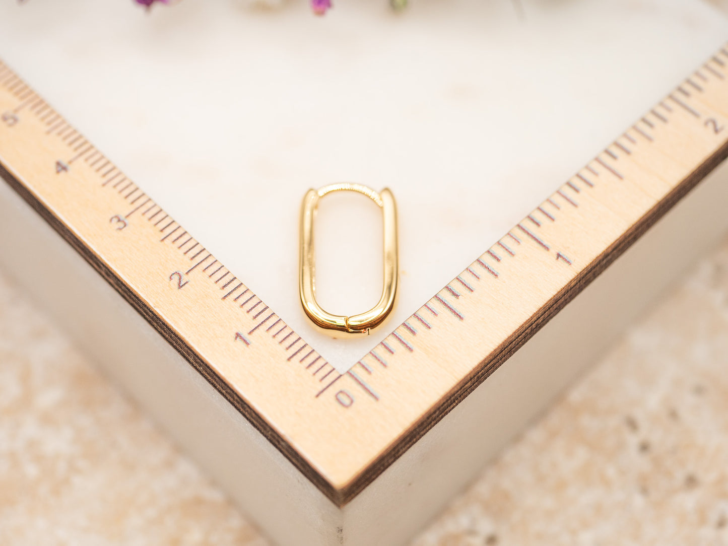 Boucle d'oreille unique Barry