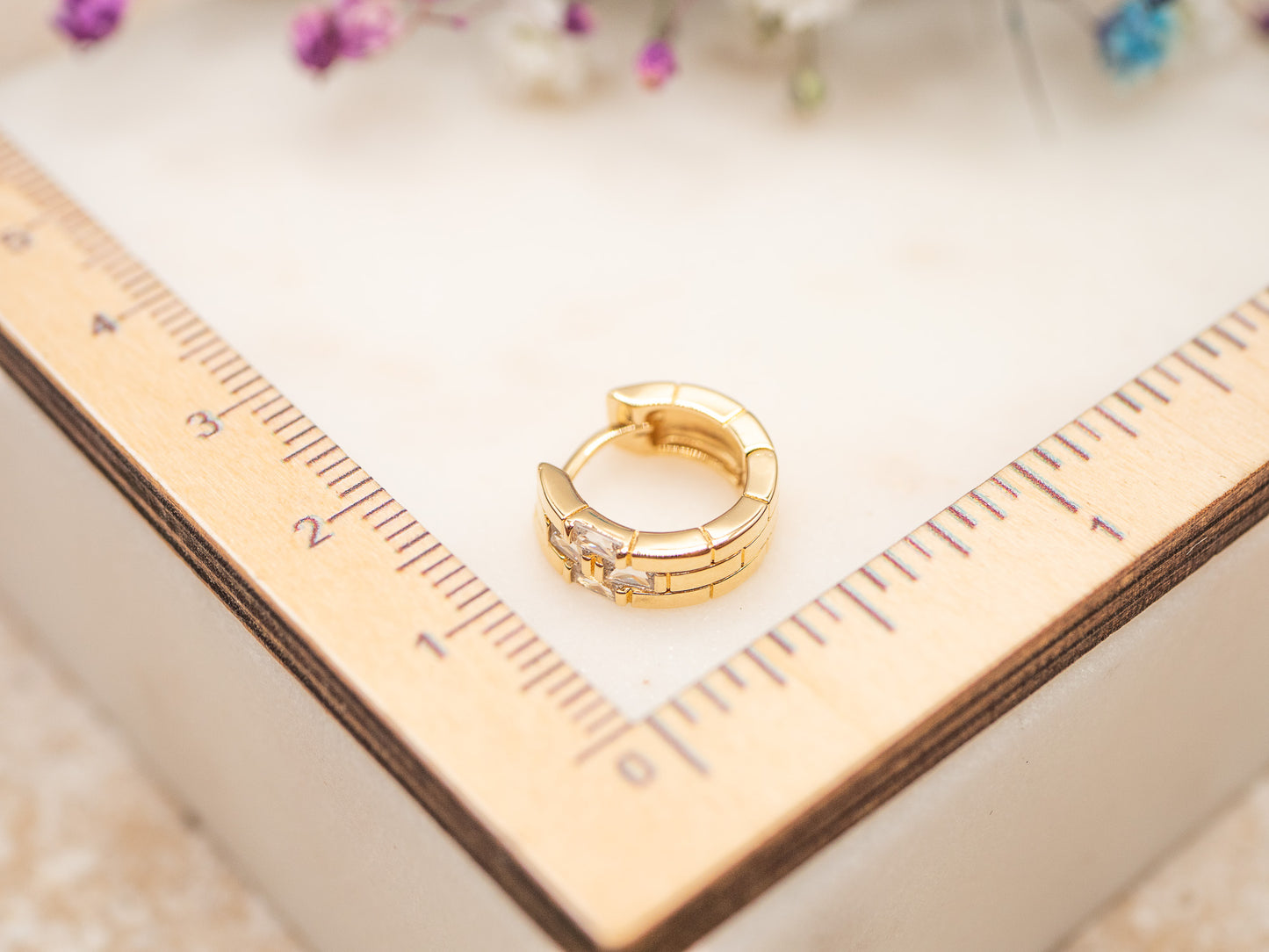 Boucle d'oreille unique Bricklane