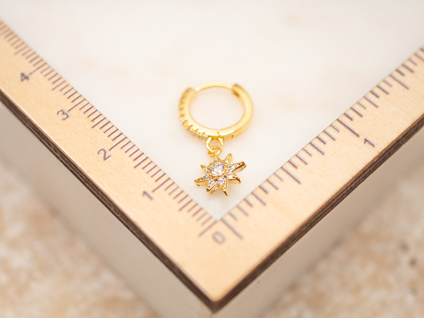 Boucle d'oreille unique Twilight Star