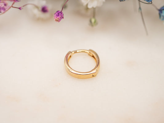 Boucle d'oreille unique Tea Ring