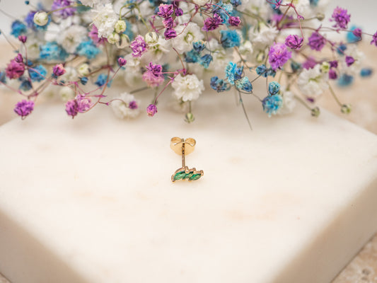 Boucle d'oreille unique Ivy