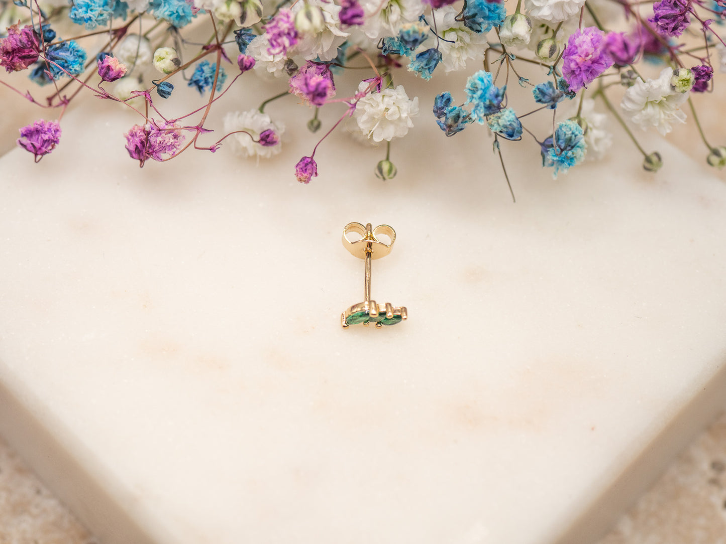 Boucle d'oreille unique Ivy