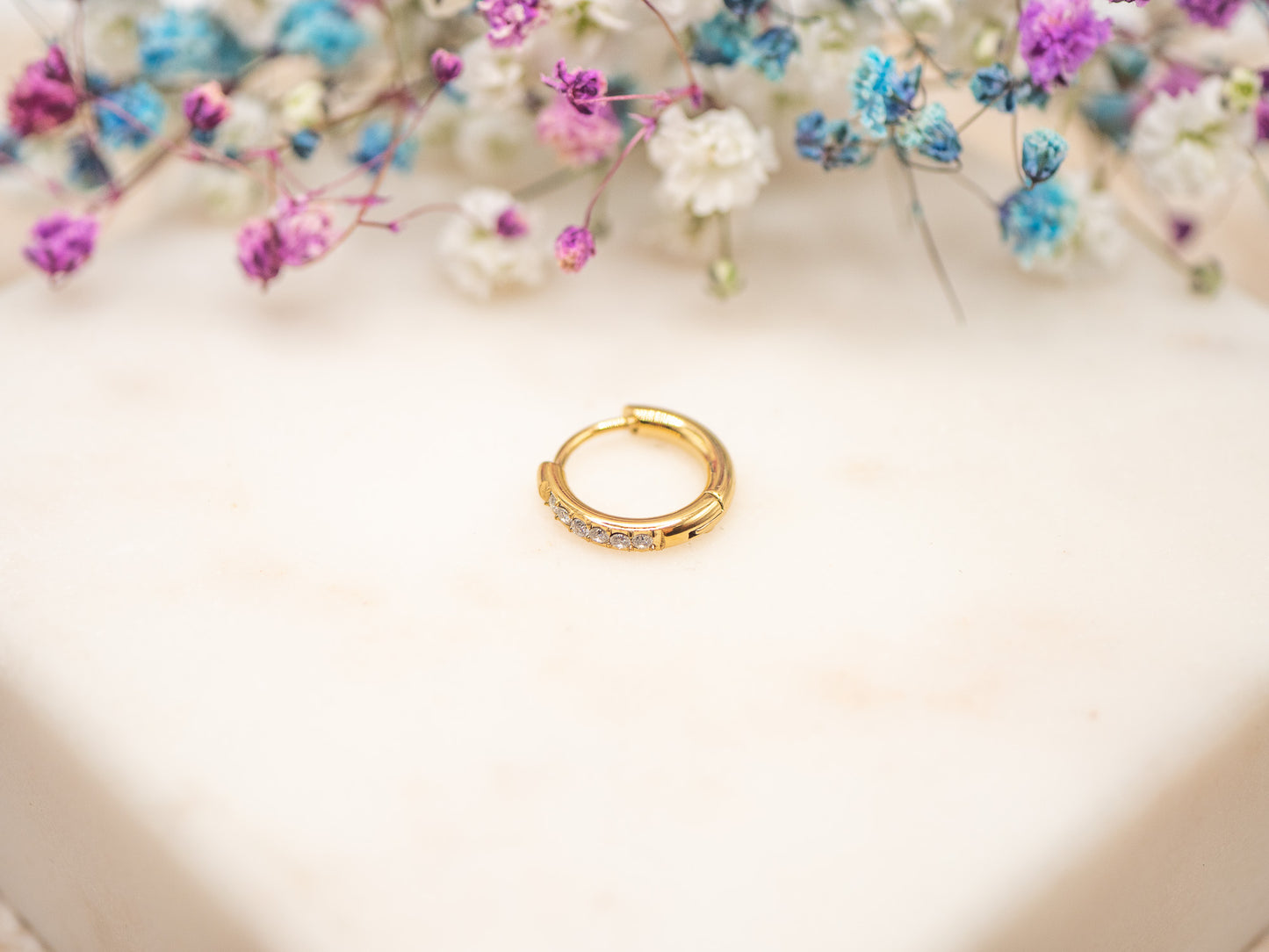 Boucle d'oreille unique Crumble