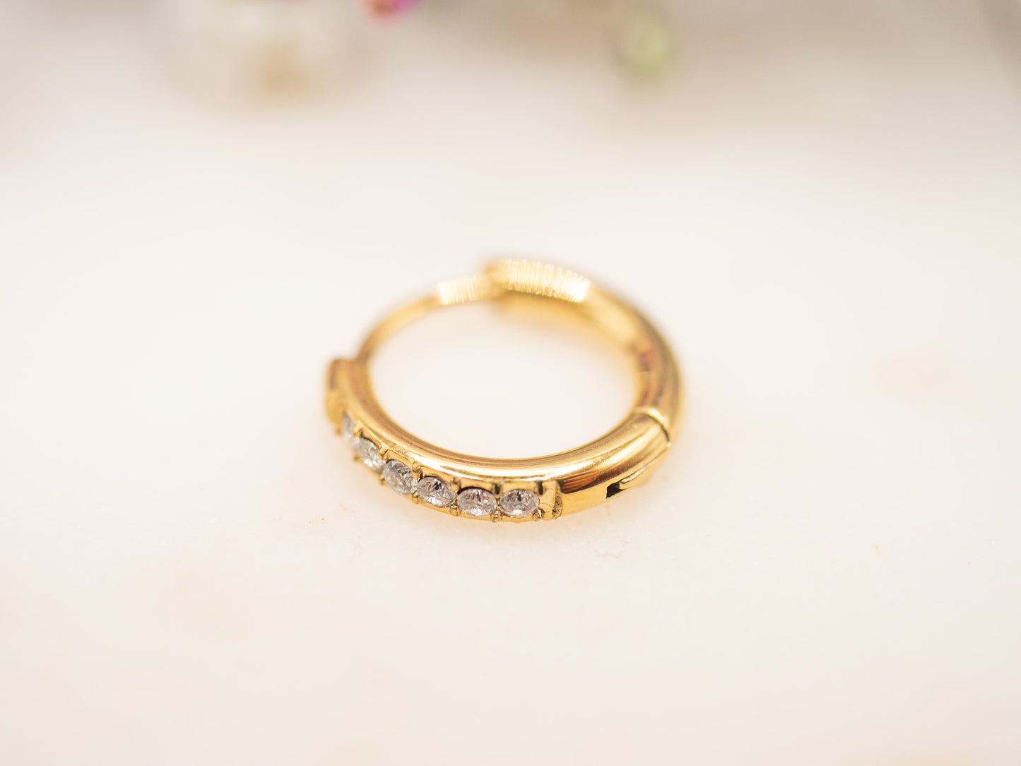 Boucle d'oreille unique Crumble