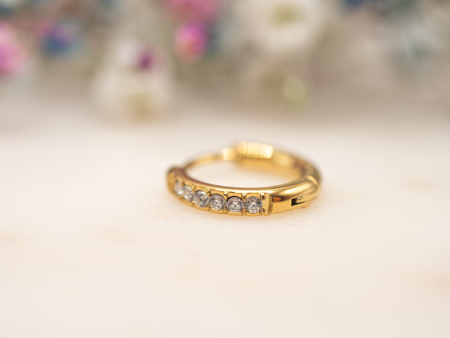 Boucle d'oreille unique Crumble