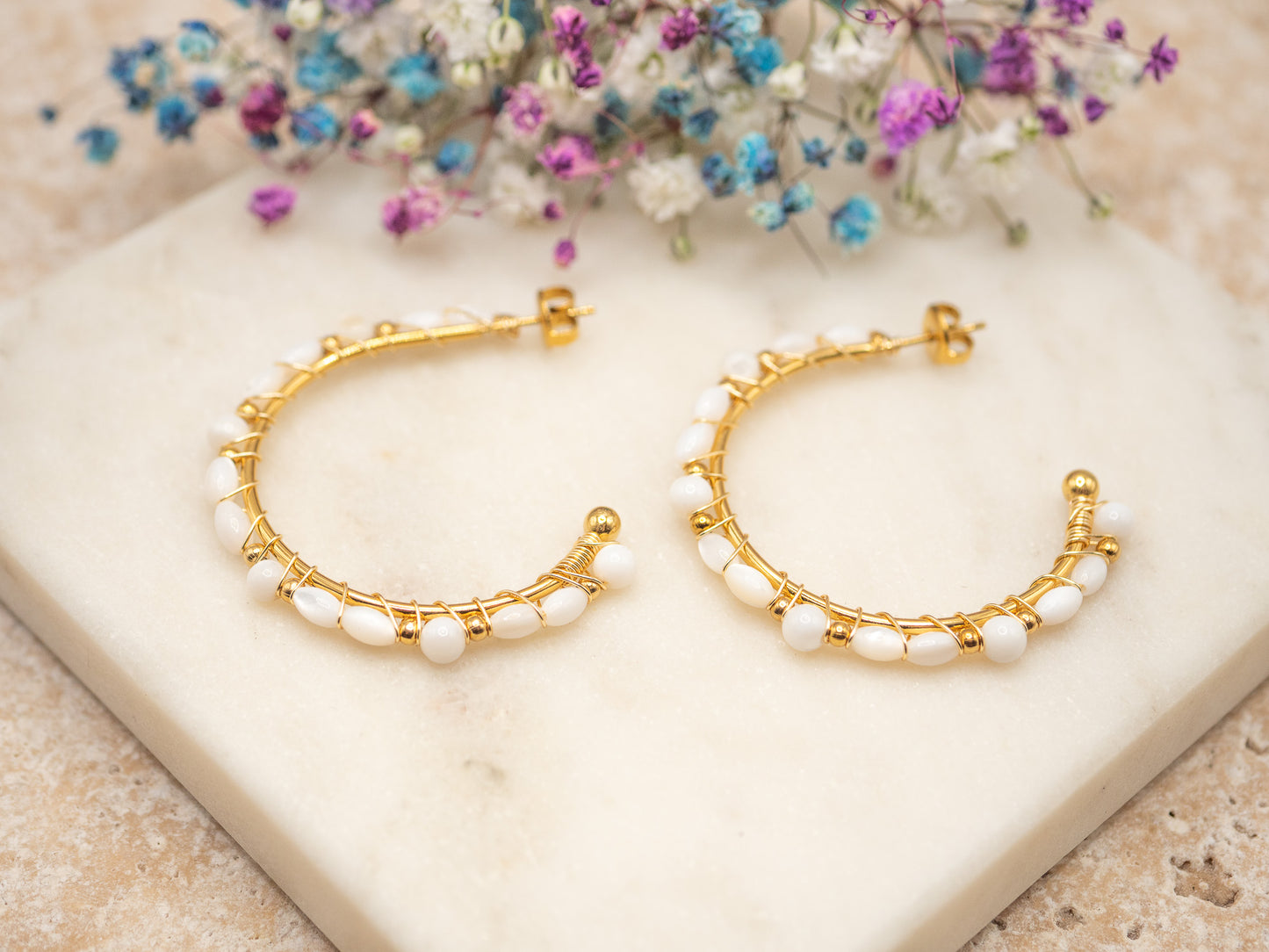 Boucles d'oreilles Garland