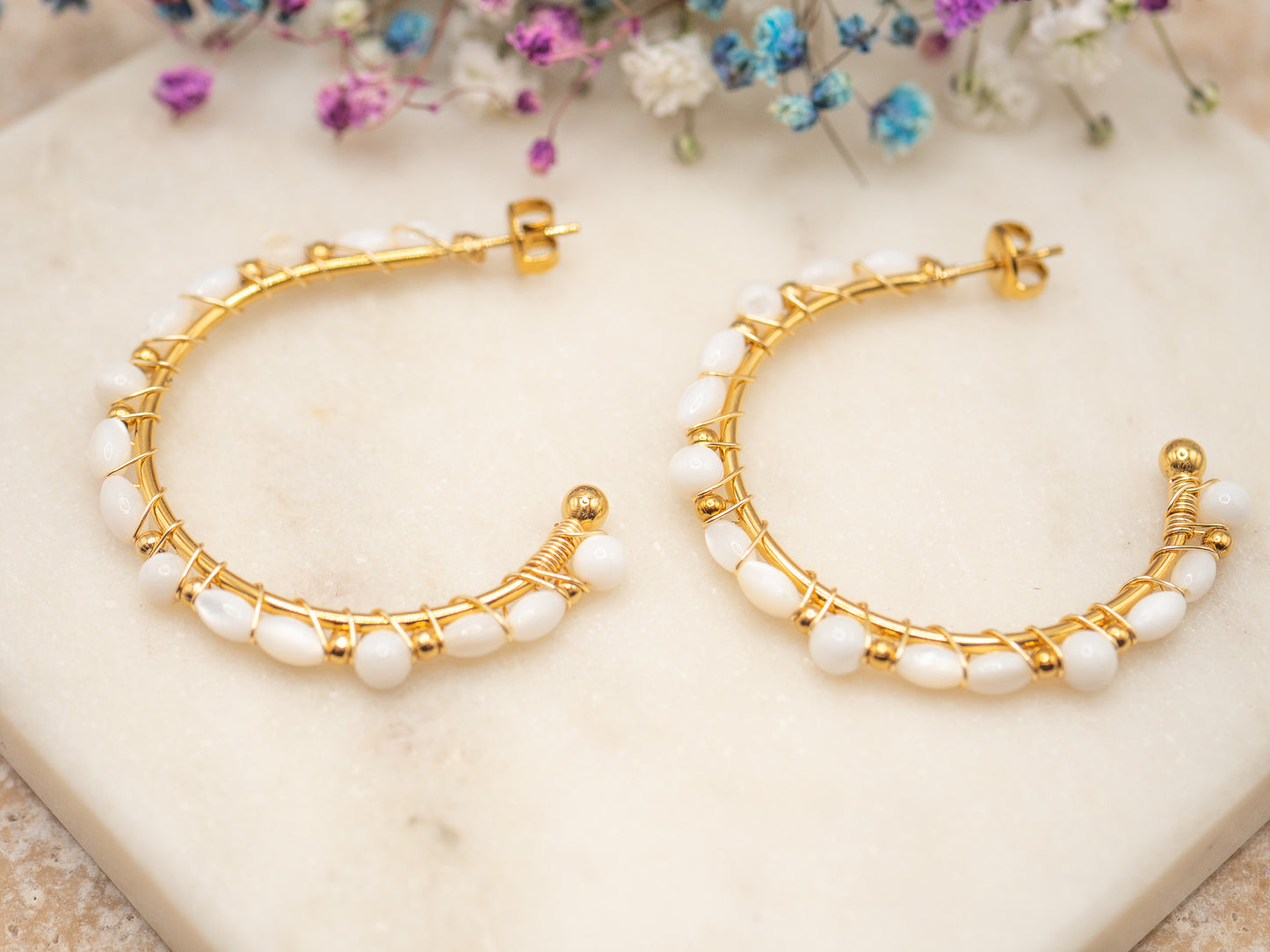 Boucles d'oreilles Garland