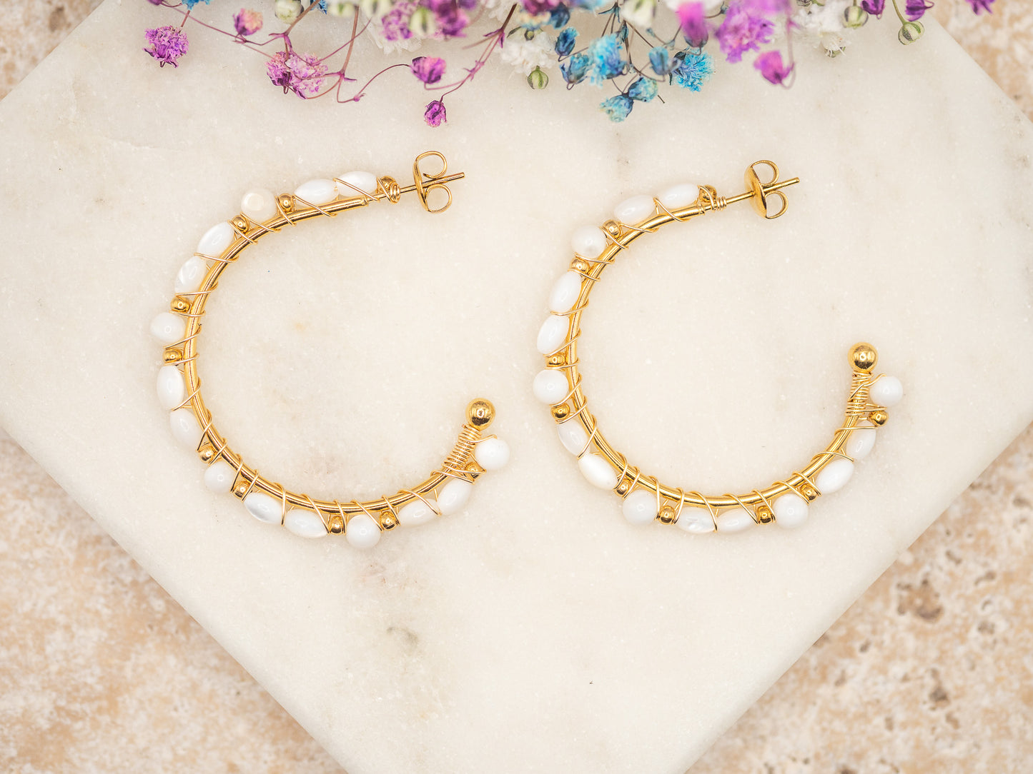 Boucles d'oreilles Garland