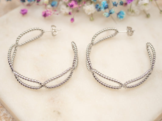 Boucles d'oreilles Rope