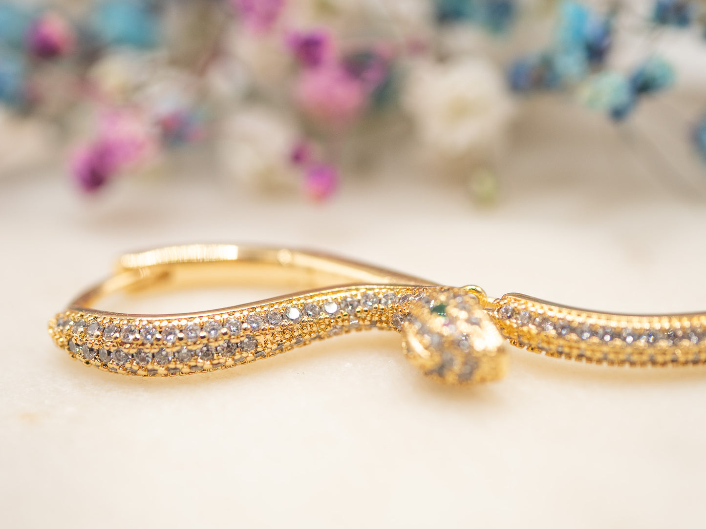 Boucles d'oreilles Snake