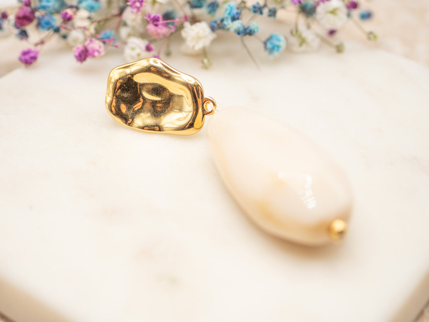 Boucles d'oreilles Ivory