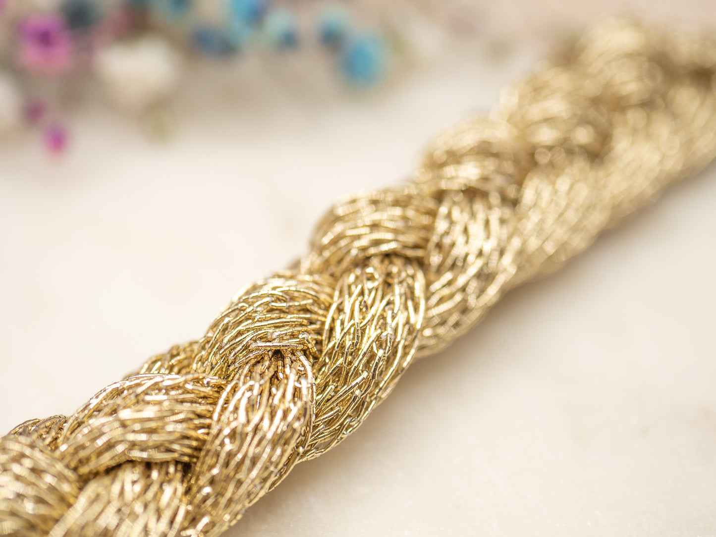 Bracelet Champagne Braid