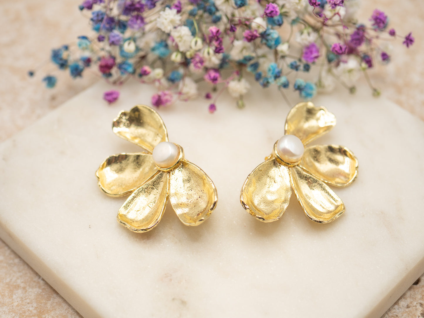 Boucles d'oreilles Garden