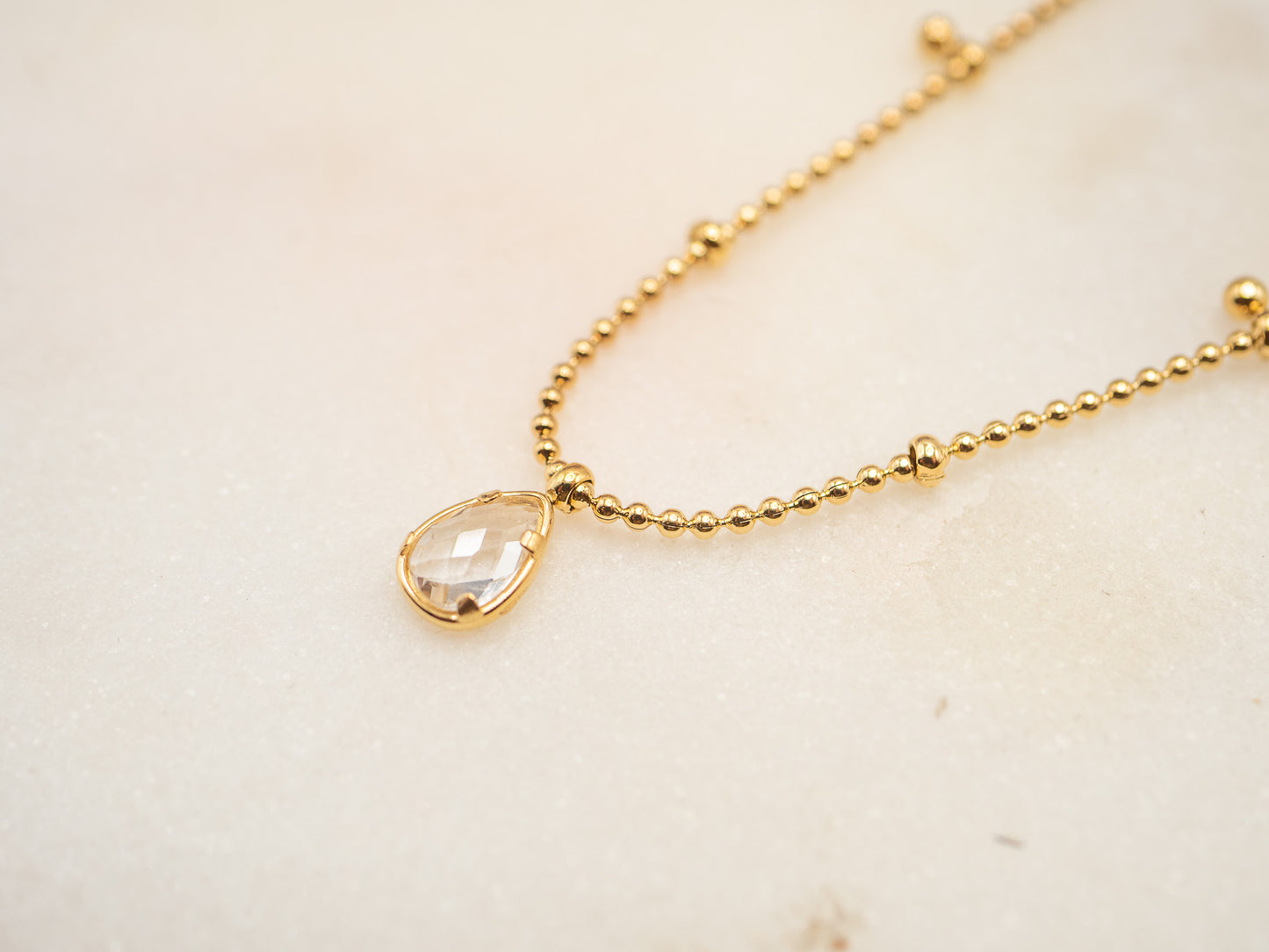 Collier Teardrop