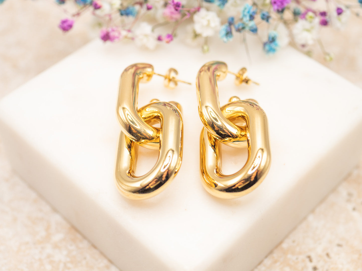 Boucles d'oreilles London Link