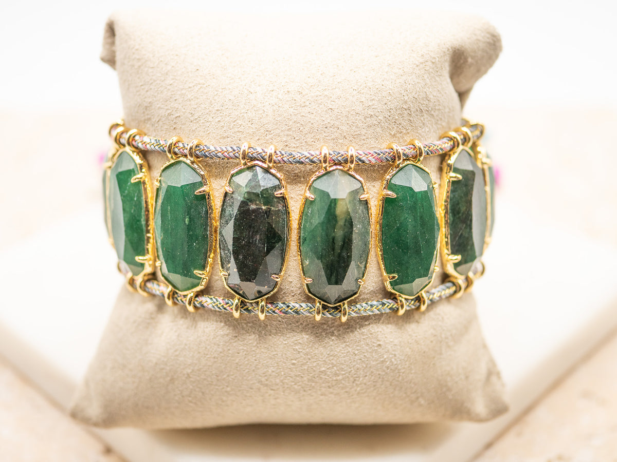 Bracelet Émeraude Vélina