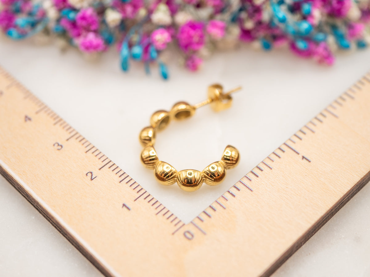 Boucles d'oreilles Couronne Olivane