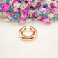 Boucle d'oreille unique Halo Orelia