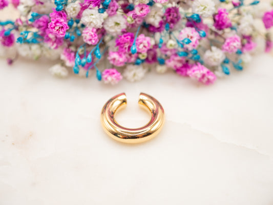 Boucle d'oreille unique Halo Orelia