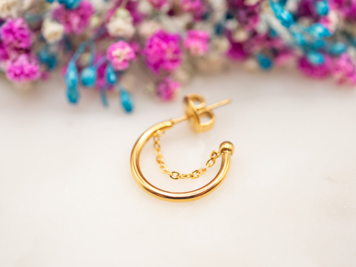 Boucle d'oreille Arc Noésia
