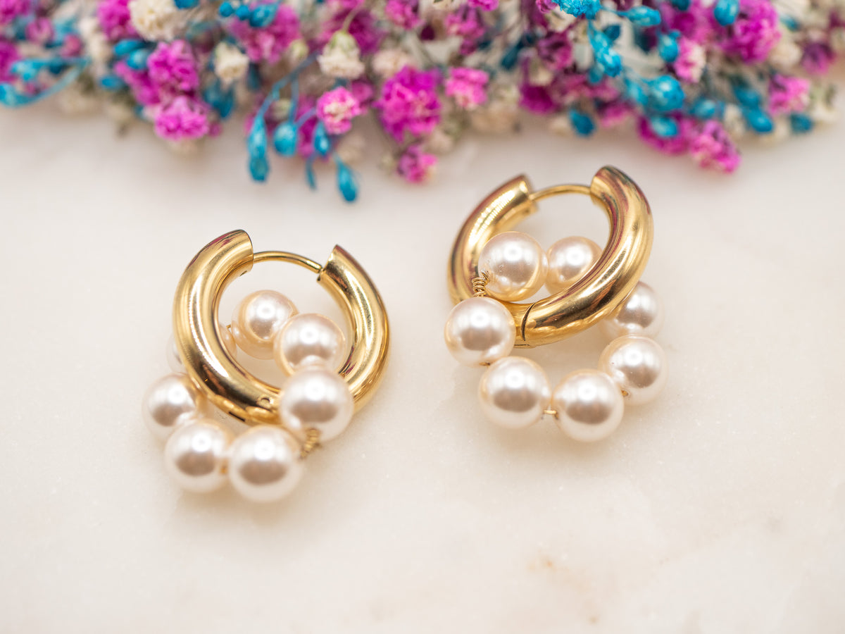 Boucles d'oreilles Étreinte Sorelia