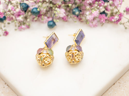 Boucles d'oreilles Gloire Royale