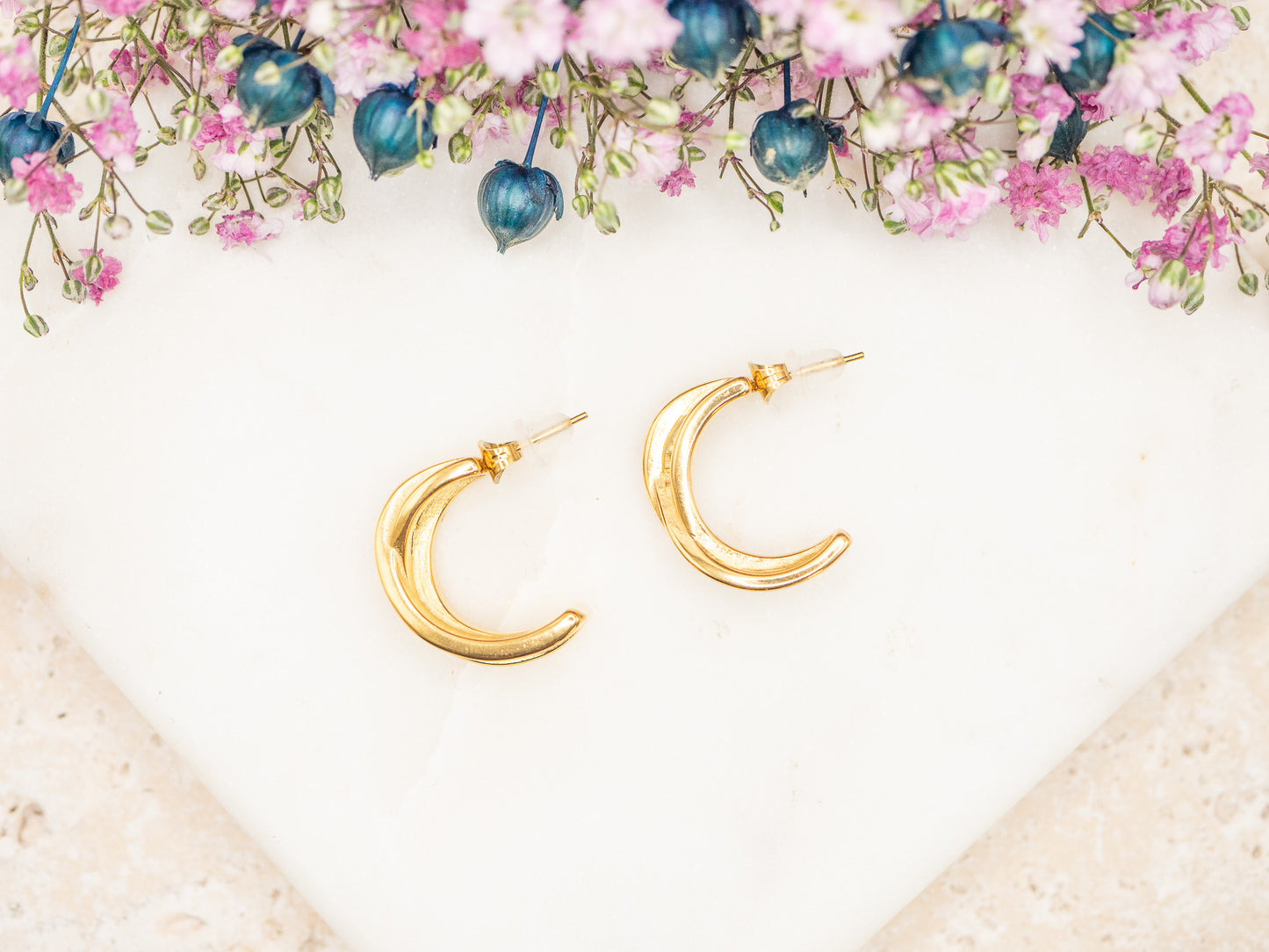 Boucles d'oreilles Solstice