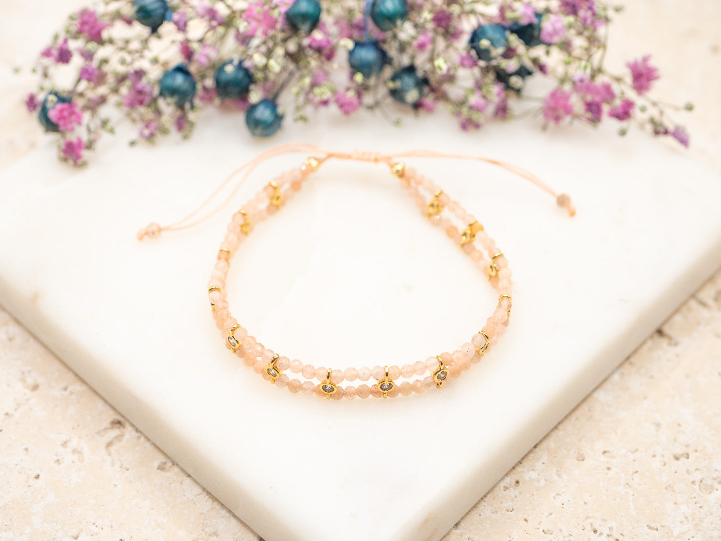 Bracelet Ébène rose