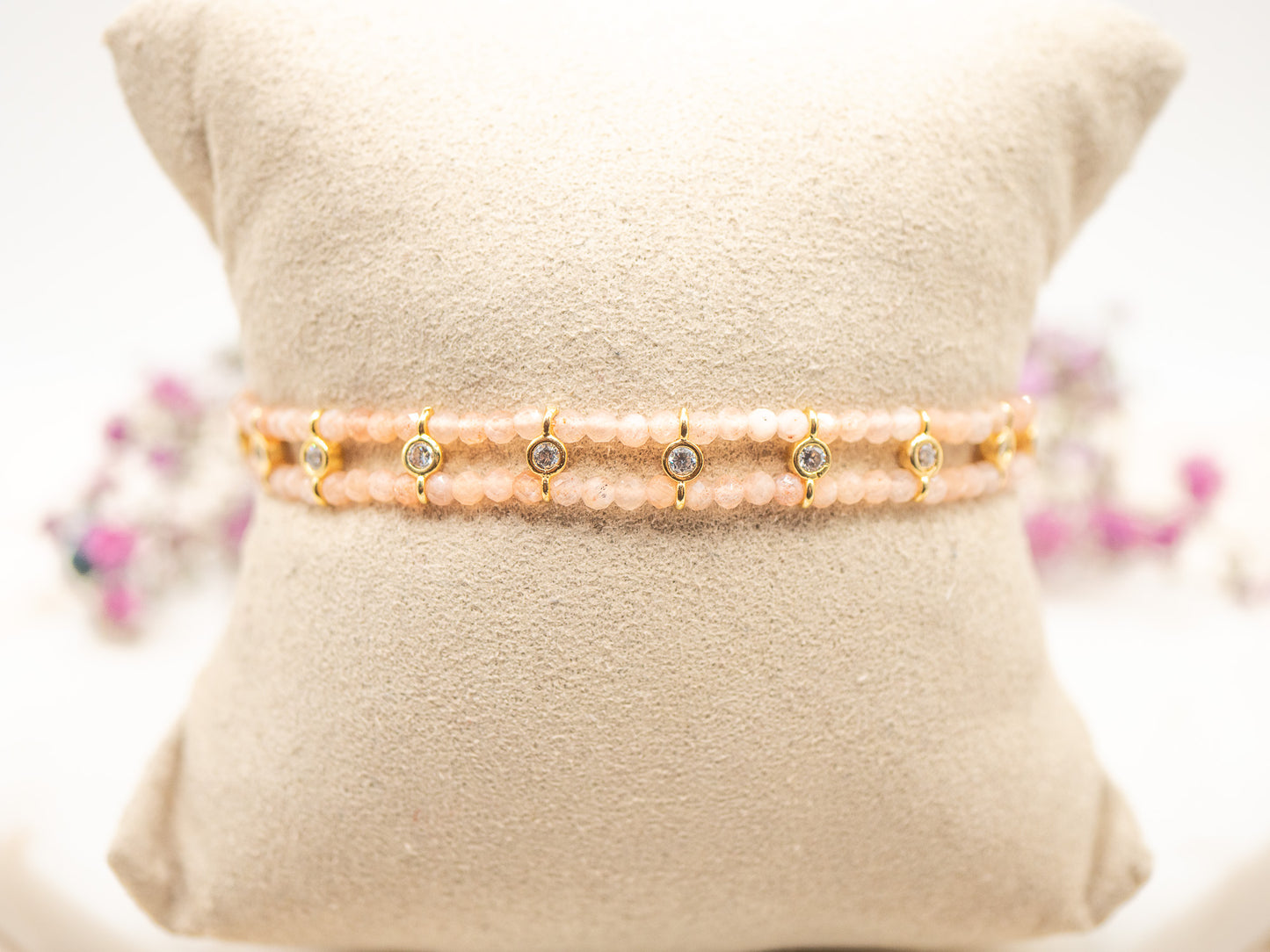 Bracelet Ébène rose