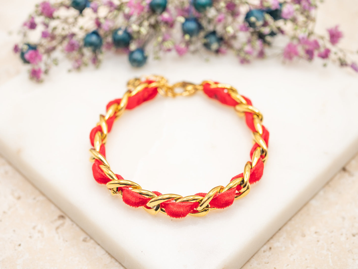 Bracelet Amalia rouge