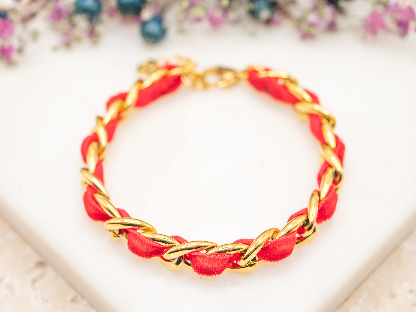 Bracelet Amalia rouge