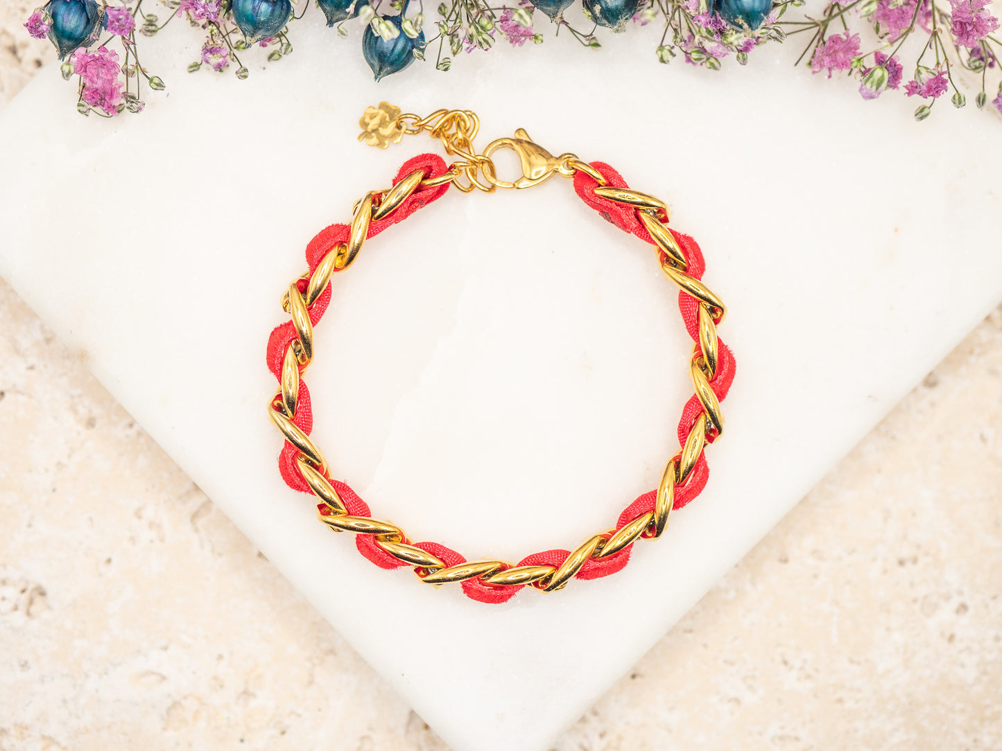 Bracelet Amalia rouge