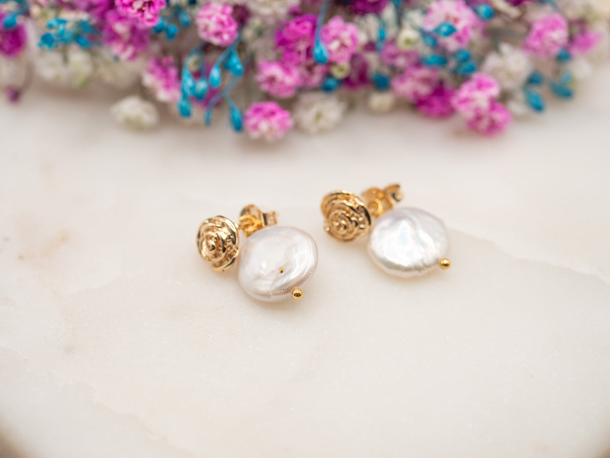 Boucles d'oreilles Nacre Orina