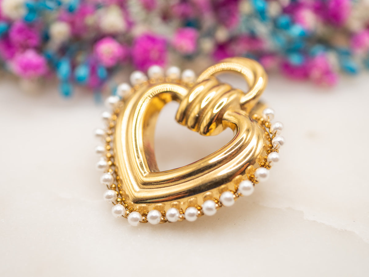 Boucles d'oreilles Cœur Calina