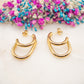 Boucles d'oreilles Courbe Luniva