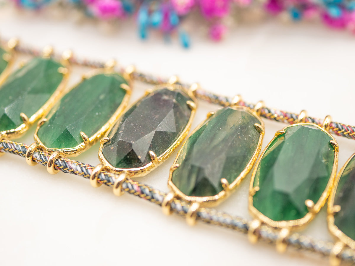 Bracelet Émeraude Vélina