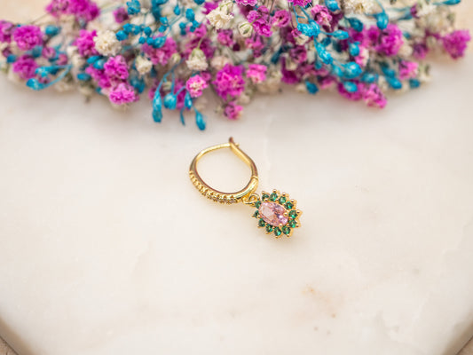 Boucle d'oreille Jardin Lysoria