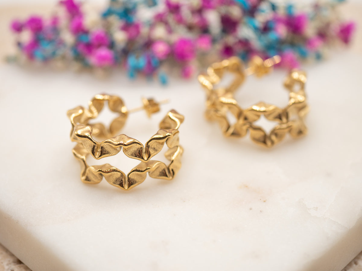 Boucles d'oreilles Ronde Fioreva