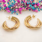 Boucles d'oreilles Courbe Oléna