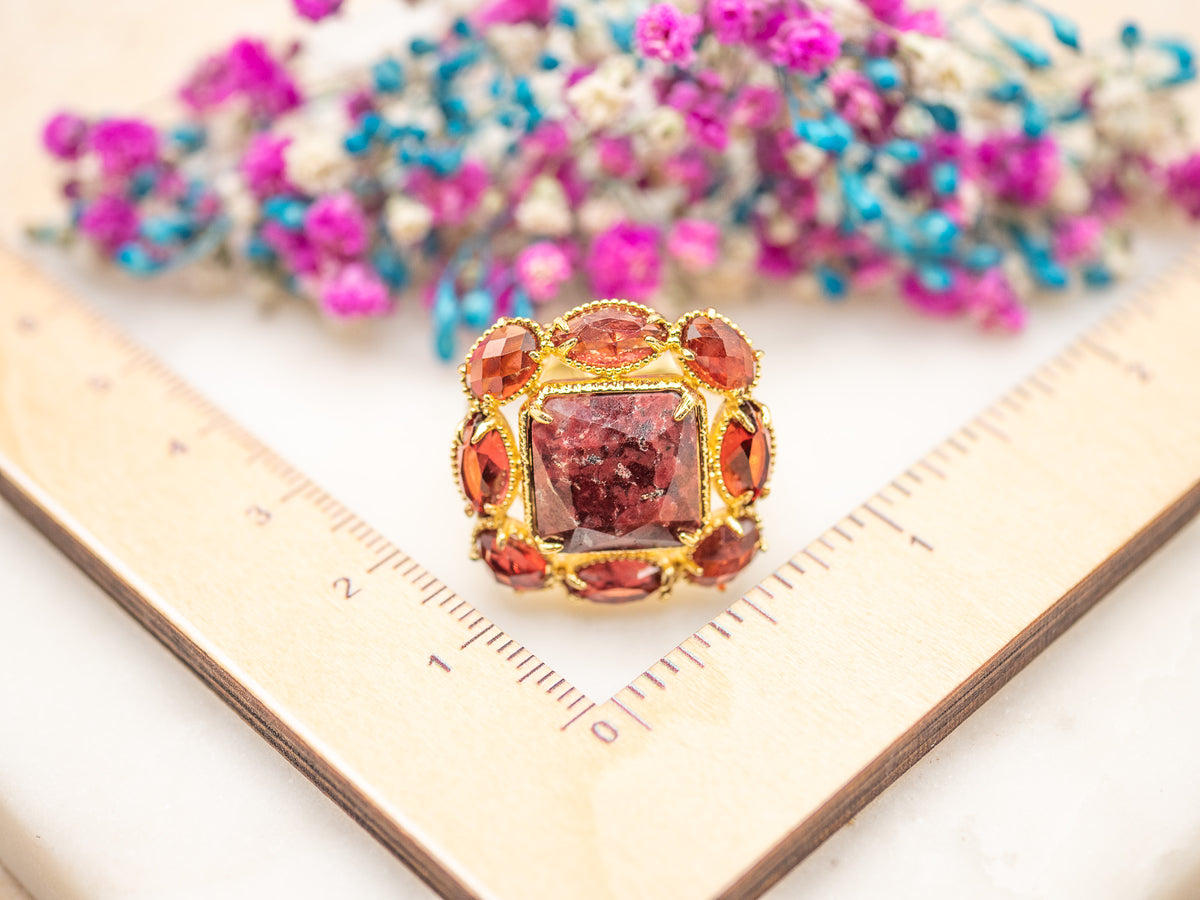 Bague Grenat Serenza