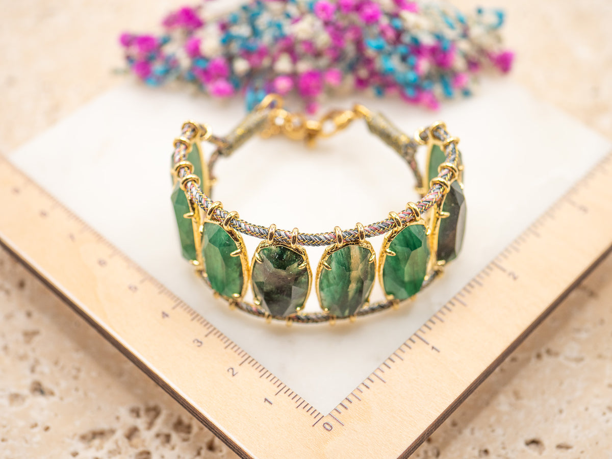 Bracelet Émeraude Vélina