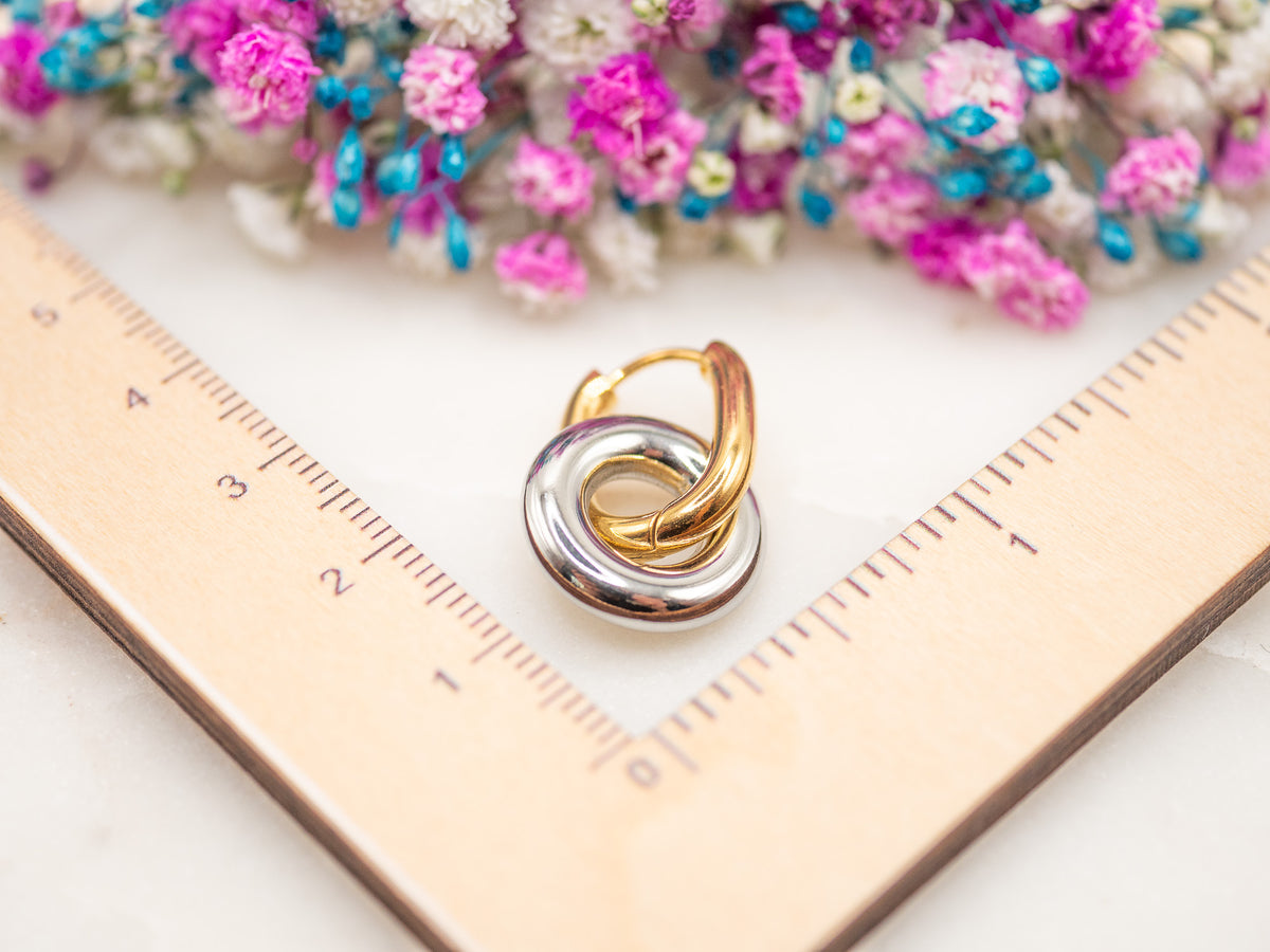 Boucles d'oreilles Étreinte Avelia